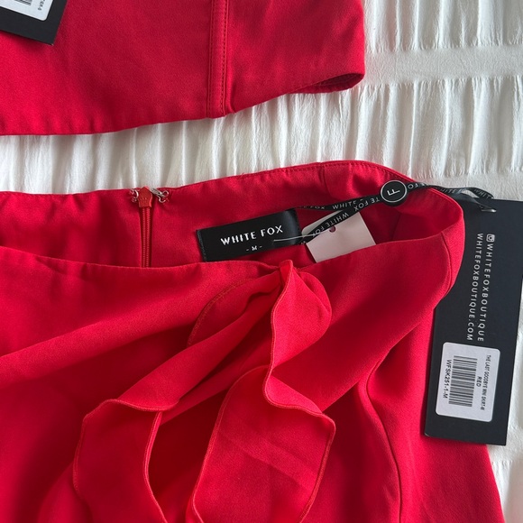 White Fox Boutique Red Set - Picture 3 of 4